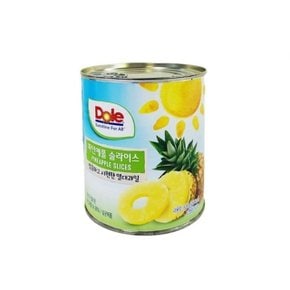 한폭의 맛 Dole 파인애플슬라이스 통조림836g (WC817D8)