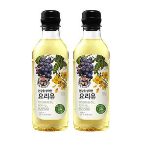 백설 건강을생각한요리유, 500ml, 2개