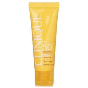 크리니크 썬 spf 50 페이스 크림 uva/uvb 50ml