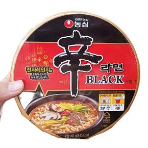 블랙신라면 컵 101g X 5개