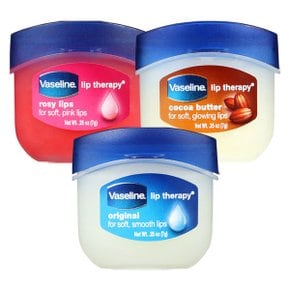 Vaseline 립 테라피 3종 7g