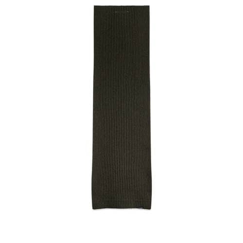 MM6 Maison Margiela Rib Knit Scarf