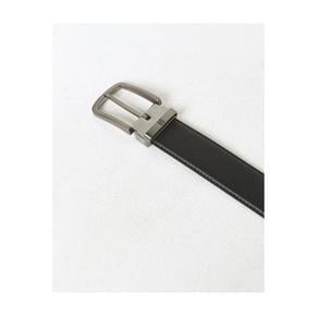 DBBE5E045BK [비조벨트] 블랙 버클 DD로고 음각 소가죽 비조벨트