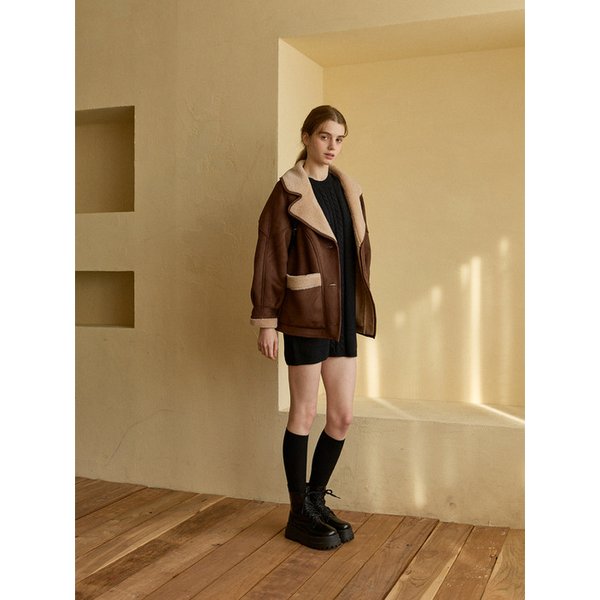 [2PAIRS 1SET] RIBBED KNEE SOCKS_BLACK