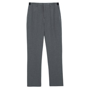 Standard Fit Light Side Banding Slacks - Grey