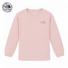 [노스페이스 키즈 공식] 키즈 고 투 긴팔 티셔츠 NT7TS50U_LPI