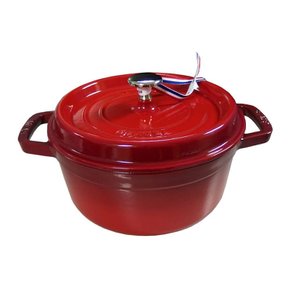 Staub 스토우브 코콧 라운드 22cm 체리 1102206 (40509-825-0) []