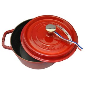 Staub 스토우브 코콧 라운드 22cm 체리 1102206 (40509-825-0) []