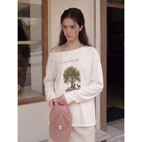 CERF OFF SHOULDER LONG SLEEVE (IVORY)