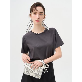 페리메라 PM1262T040 Verbena soft touch top_Charcoal