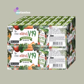 야채주스 V19 건강담은 야채가득 145ml x 24팩 정식품