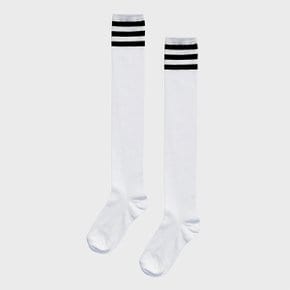 [2켤레 1SET]  SPORT KNEE HIGH SOCKS_IVORY