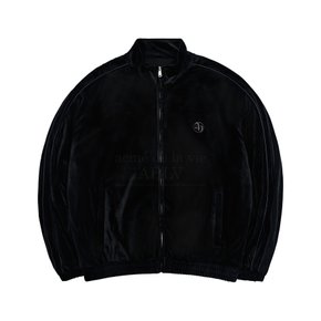 NEW SYMBOL LOGO VELOUR SET UP JACKET BLACK 심볼 로고 벨루어 셋업 자켓 블랙