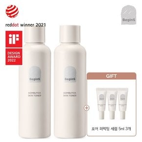 정샘물 비긴스 콤부톡스 스킨 토너 2개+비긴스 포어 퍼펙팅 세럼5ml *3EA