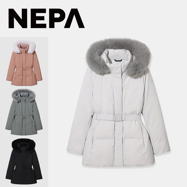 [부산점] 여성 프리미아 벨티드 미드 다운자켓 7L82072