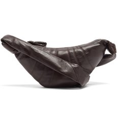 르메르 Croissant 스몰 크루아상 스무스 레더 크로스백 다크초콜렛 BG253 LL095 490