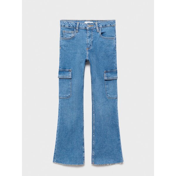 KIDS 청바지 CARGO Medium Blue 17034411