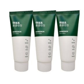 3개 어성초 저자극 폼클렌징 100ml 클렌징폼