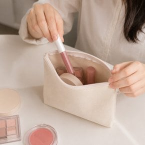 무지 파우치 여성미니파우치 여행용파우치 천파우치 휴대용미니파우치
