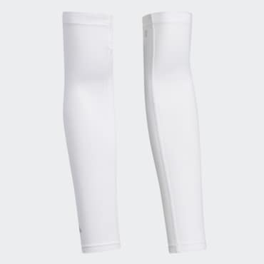아디다스골프 24SS 화이트 UV 암 슬리브 밴드 쿨토시 HT5707 HT5708