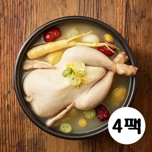  진한식품 참스토리 국내산 닭한마리 삼계탕 x 4팩