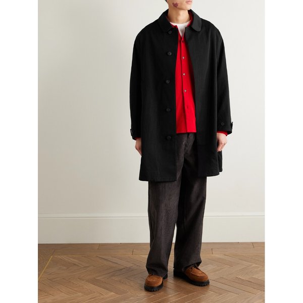 울 리넨 블렌드 트윌 코트 46376663162872066