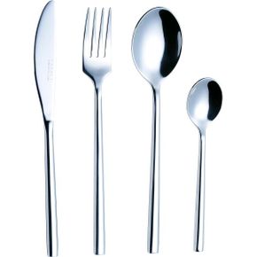 영국 빌레로이앤보흐 커트러리 EXZACT Cutlery Set Forged 스테인리스 스틸 24pcs 6 x Forks Tab