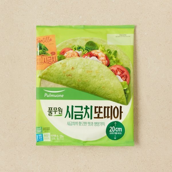 시금치또띠아 225g