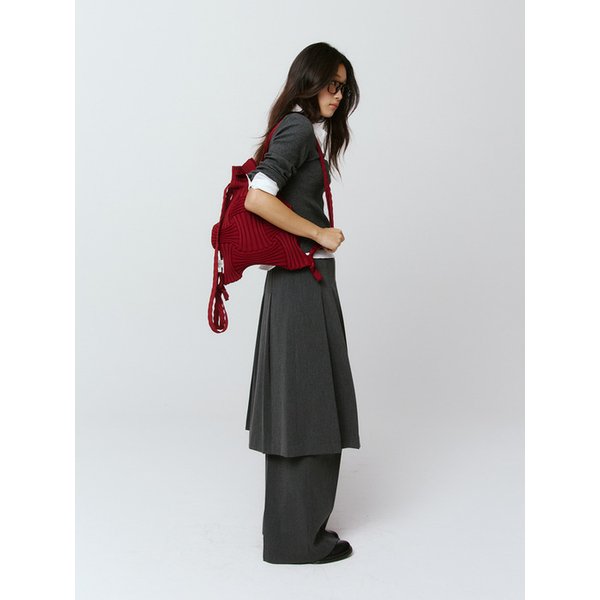 뉴보우백팩 버건디