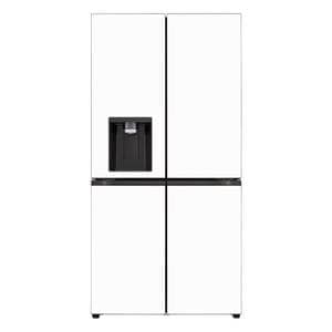 LG [LG전자공식인증점] LG 디오스 얼음정수기냉장고 오브제컬렉션 W824GWW172S (820L)(희망일)