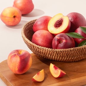 저탄소 천도 복숭아 1kg/팩