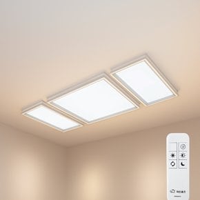 파인 식스 LED 30w 거실등 리모컨 플리커 색변환