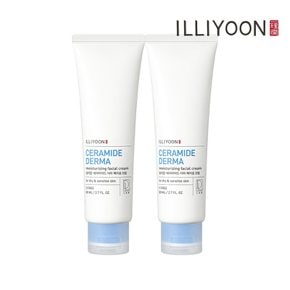 [신라쇼 ONLY] 일리윤 세라마이드 더마 페이셜 크림 80ml 2개