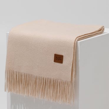 리끌로우 ENORMOUS 숄 CASHMERE 100% MUFFLER OATMEAL