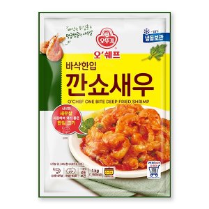 오뚜기 [G]오뚜기 오쉐프 바삭한입 깐쇼새우 (새우살 59.04) 1kg x 1봉