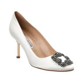 4858875 Manolo Blahnik Hangisi 70 Satin Pump