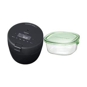 일본 파나소닉 밥솥 [Set Purchase] Panasonic SRNA102K Rice Cooker 5 Cups Pressure IH Compac