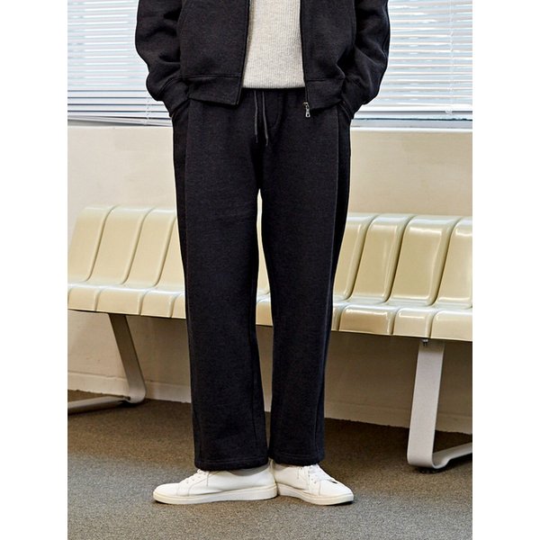 세미와이드핏 기모 트레이닝 팬츠 CFUCOWKPTA03 GRY