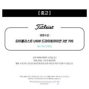 중고 타이틀리스트 U500 드라이빙아이언 3번 70S (J144)