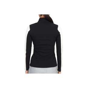 혼가먼트 골프웨어 반집업 여성 긴팔티셔츠 HCW 2C AU01 BLACK