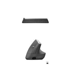 미국 로지텍 크래프트 Logitech Craft Advanced Wireless Keyboard MX Vertical Mouse  Ergonomi