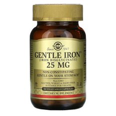 철분 철분제 Gentle Iron 25mg 90캡슐 x 1통