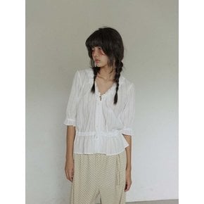 Breeze lace blouse / White