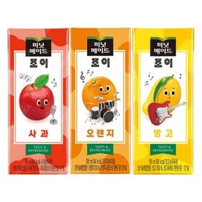 미닛메이드조이 사과+오렌지+망고 195ml 32개씩 총 96개