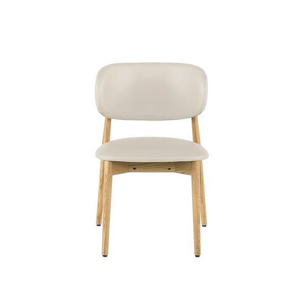 [비밀혜택가]포멜로 가죽체어_내추럴