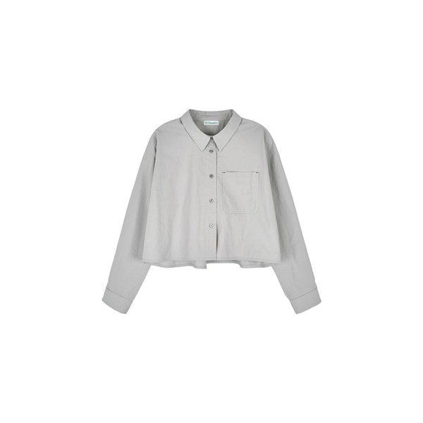 크롭셔츠 (Grey)