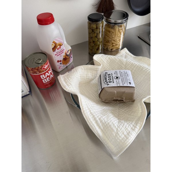 (Large)소담 6중거즈 요루 키친크로스 주방 행주 다용도매트 테이블매트 제로이스트