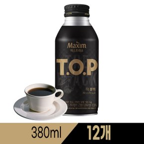 맥심 에스프레소 티오피 더블랙 380ml 12개 동서식품 캔커피 커피음료 부드러움