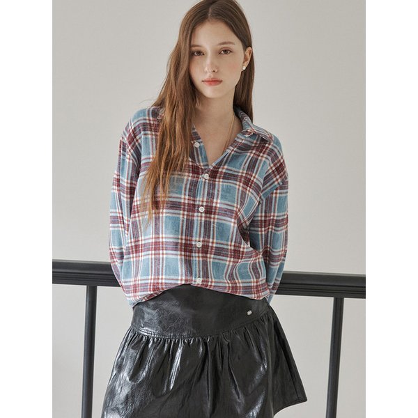 체크 셔츠 NP4W5491