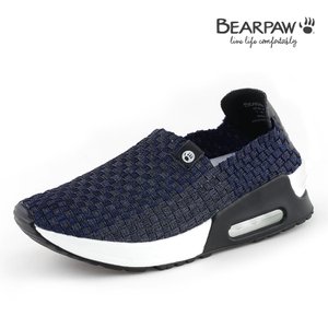 베어파우 ( BEARPAW ) CRYSTAL WOVEN 여성 슬립온 네이비  K0128015PA-W